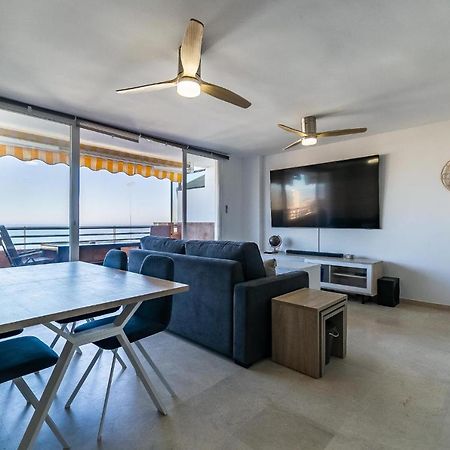 Vistas Azules -- Remodeled, Large Terrace, Spectacular Ocean Views And Beach Level Access Torremolinos Exterior photo